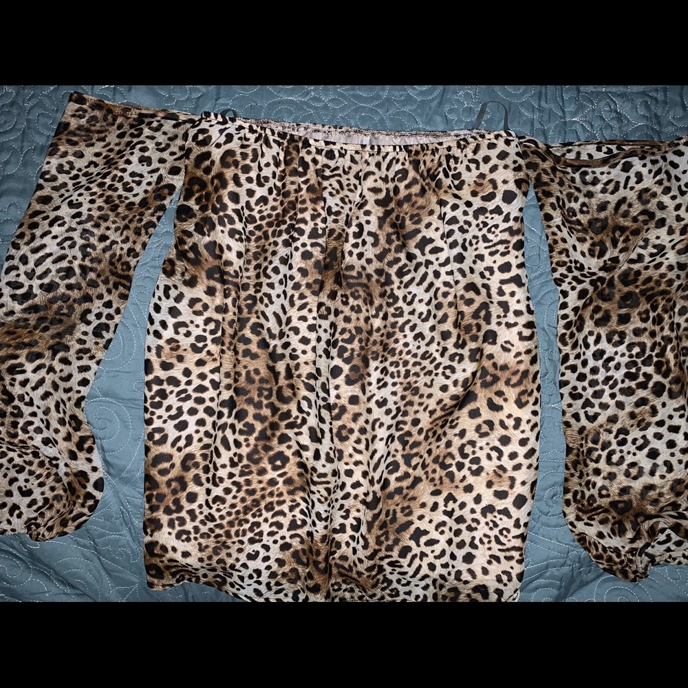 Red Dress boutique off the shoulder blouse